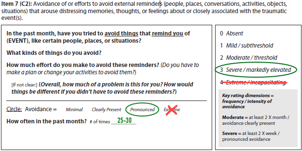 Item 7 (C2): You are incorrect