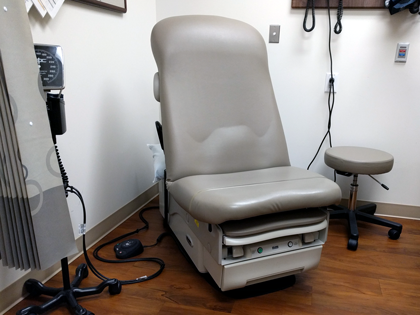 Examples of Supine or Horizontal Surfaces